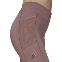 adidas Trainingshose Match Tight (enganliegend, breiter Bund, schmal) rotbraun Damen